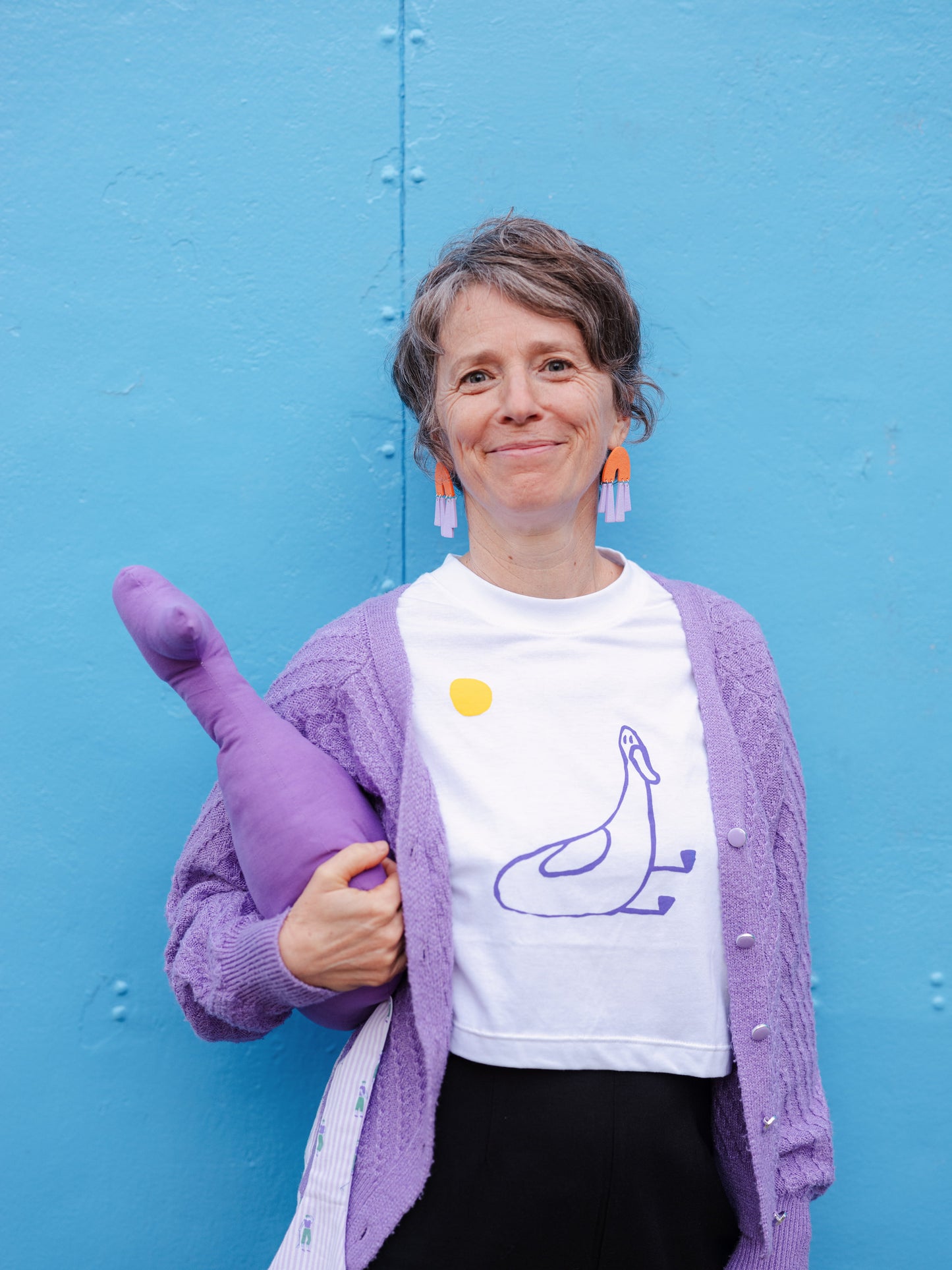 Tshirt sérigraphié canard et soleil