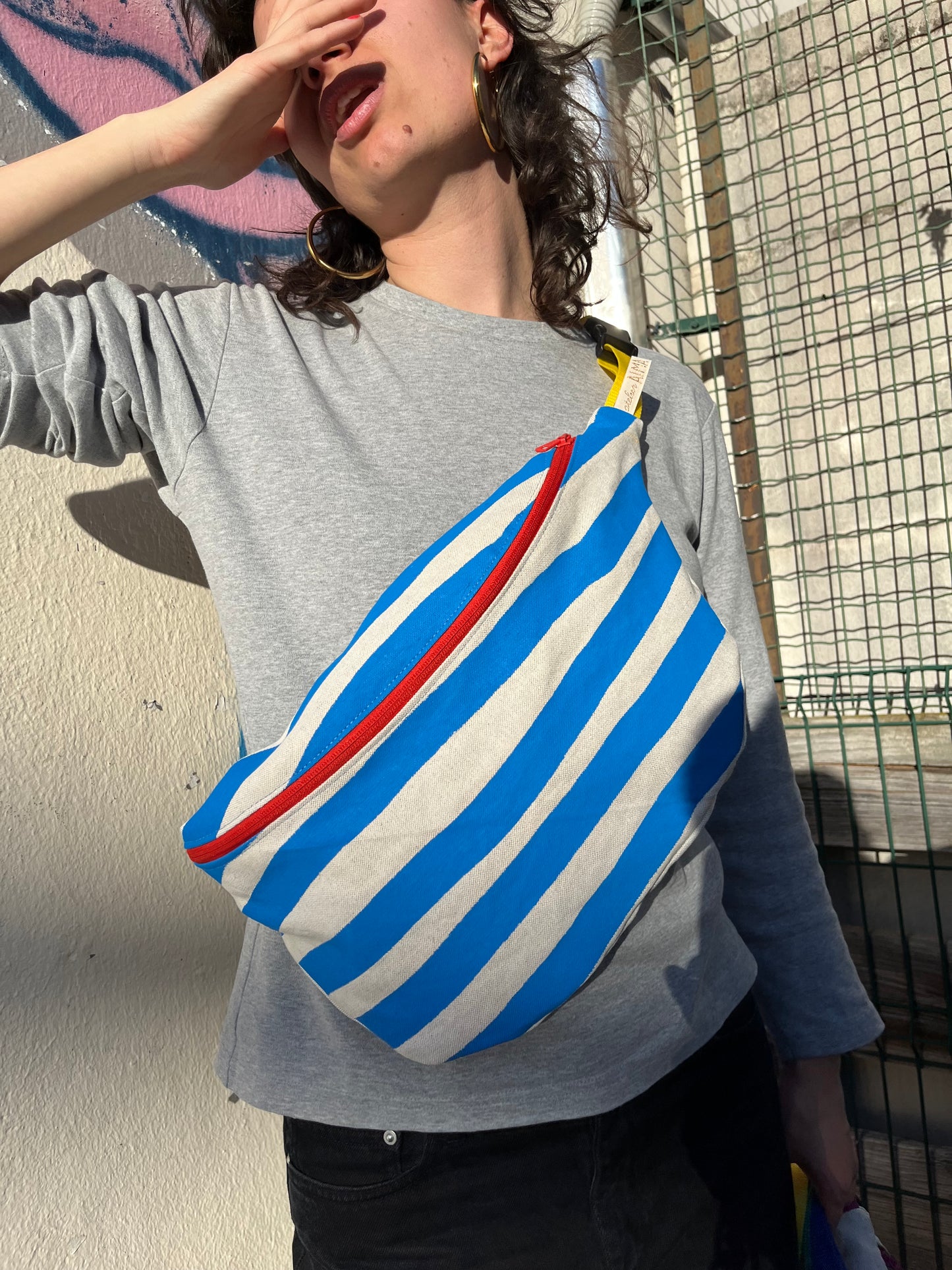 Parasol bleu