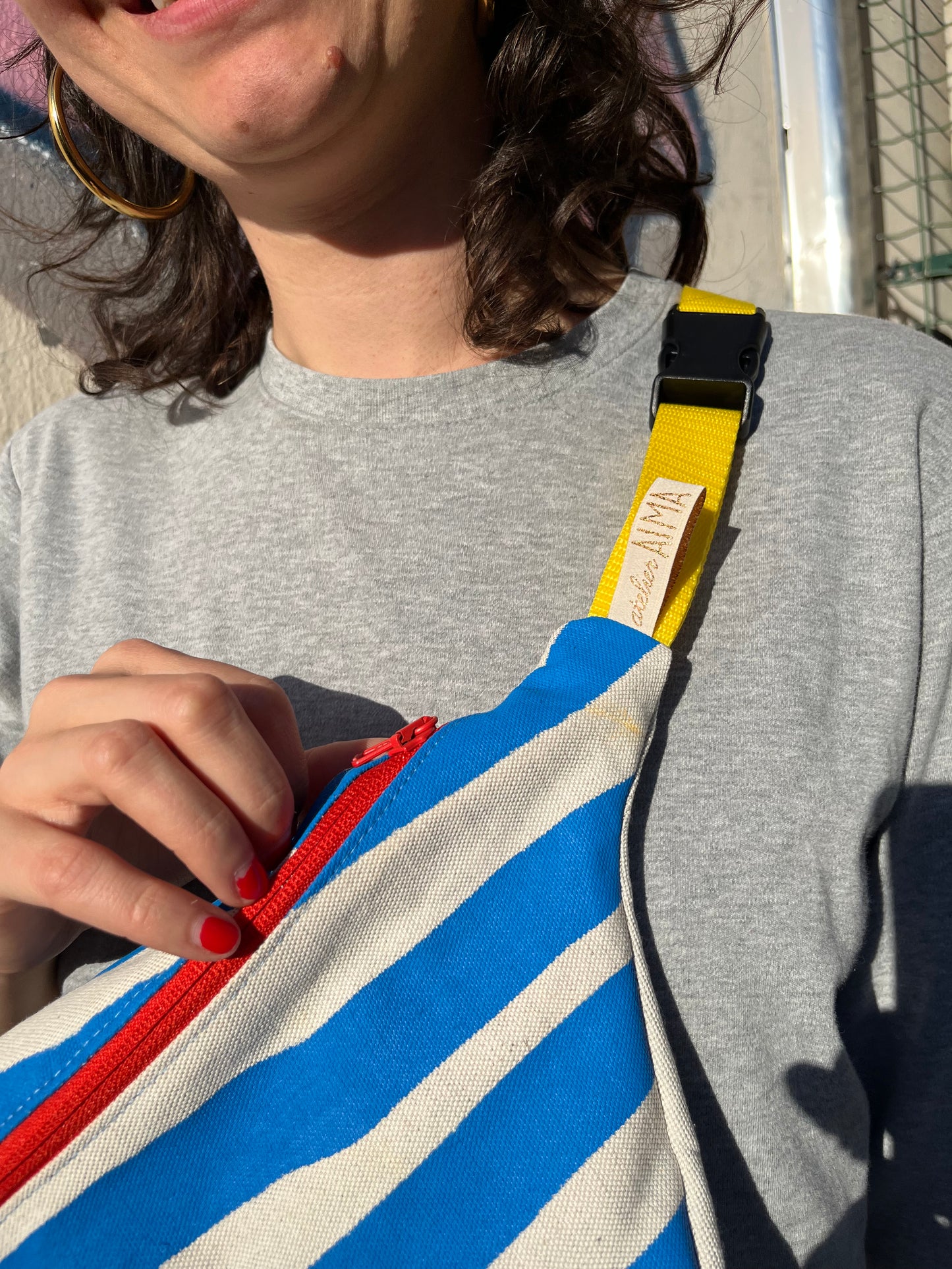 Parasol bleu